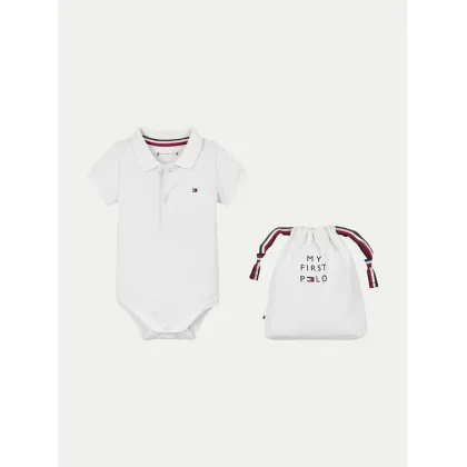 Zdjęcie Tommy Hilfiger Body dziecięce KN0KN01984 Biały