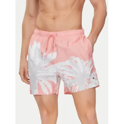Zdjęcie Tommy Hilfiger Szorty kąpielowe UM0UM03298 Różowy Regular Fit