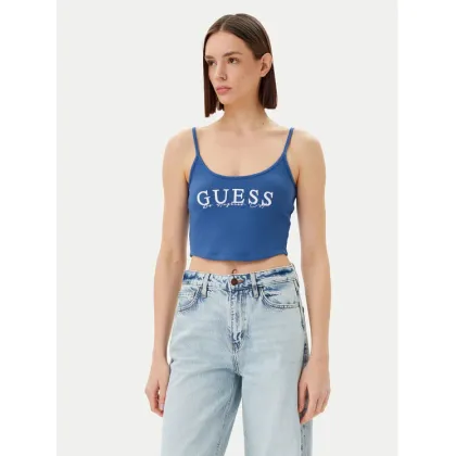 Zdjęcie Guess Top V5GP16 K8RT2 Niebieski Regular Fit