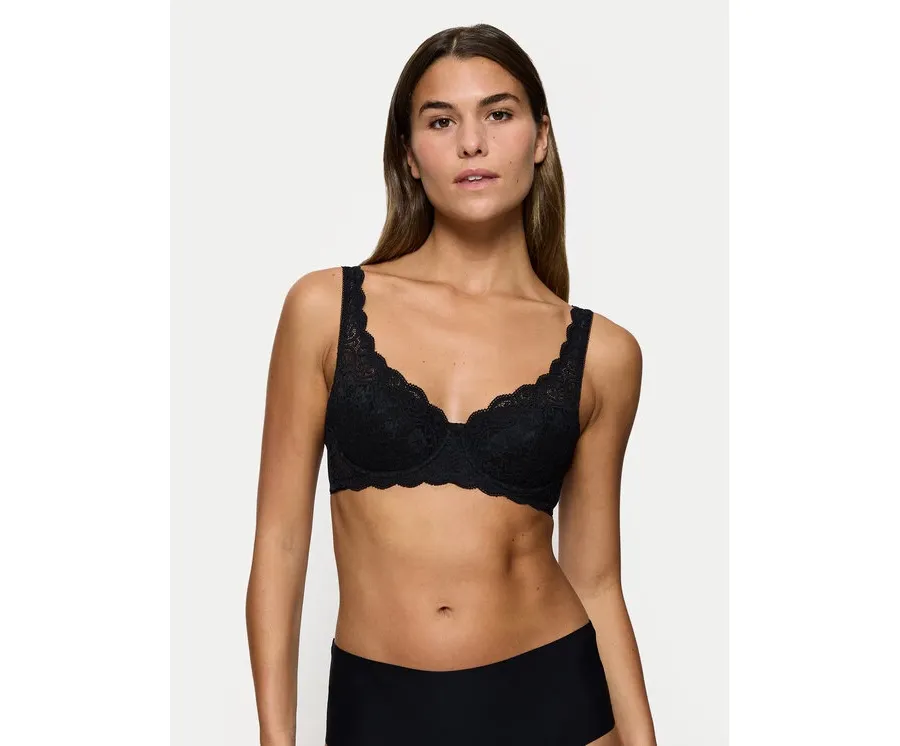obrazek 1 Triumph Biustonosz z fiszbiną Amourette 10209584 Czarny