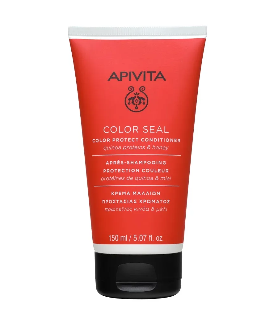 obrazek 1 Apivita Color Seal odżywka do włosów ochrona koloru  150 ml