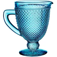 Zdjęcie Klasyczny niebieski dzban z kolekcji Bicos Azul o wyjątkowym kształcie - Vista Alegre