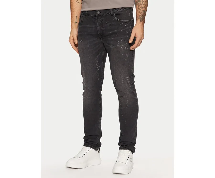 obrazek 1 KARL LAGERFELD Jeansy 265801 551832 Czarny Slim Fit