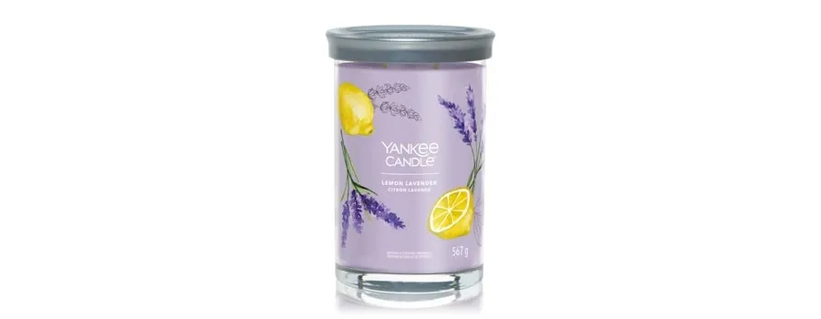 obrazek 1 Yankee Candle Lemon Lavender Signature Large Tumbler Świeca zapachowa 567 g