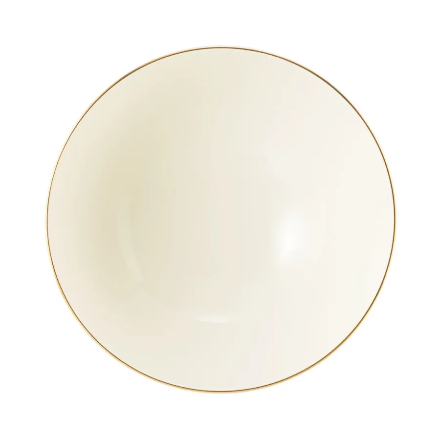 obrazek 2 Porcelanowa okrągła miska 21 cm ze złotym rantem - Seltmann Weiden