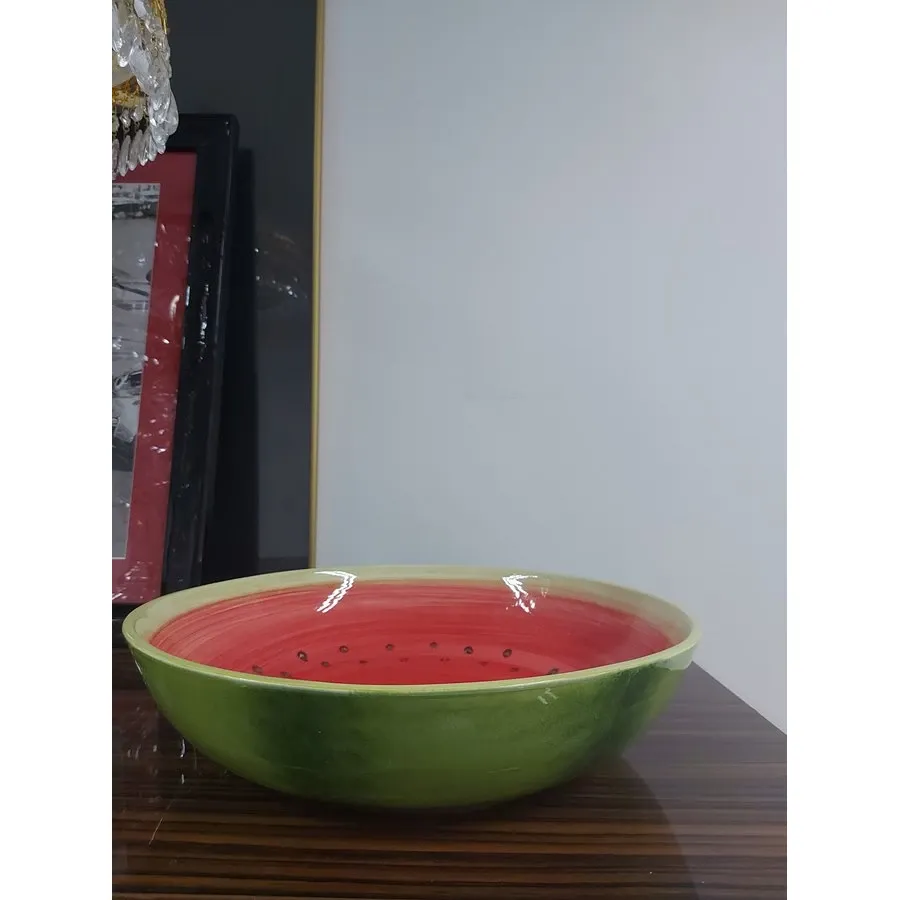 obrazek 4 Duża miska w kształcie arbuza – Le Ceramiche