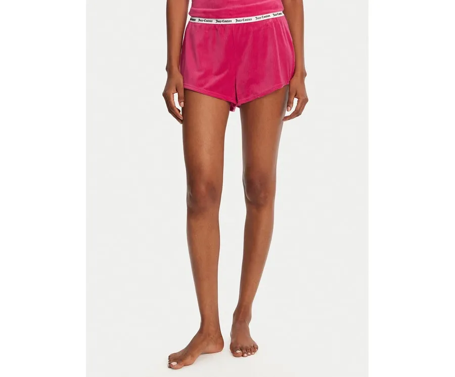 obrazek 1 Juicy Couture Szorty piżamowe Austyn JCLHS125502 Różowy Regular Fit
