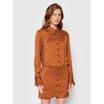 Zdjęcie Herskind Sukienka koszulowa Bree 4426876 Brązowy Regular Fit