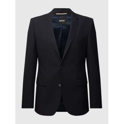 Zdjęcie Marynarka na dwa guziki o kroju regular fit z kołnierzem z połami model ‘Jasper’