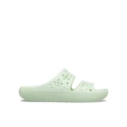 Zdjęcie Crocs Klapki Classic Floral Cutout Sandal 210966 Zielony