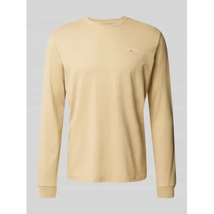 Zdjęcie Tommy Jeans Longsleeve Linear DM0DM21138 Beżowy Slim Fit