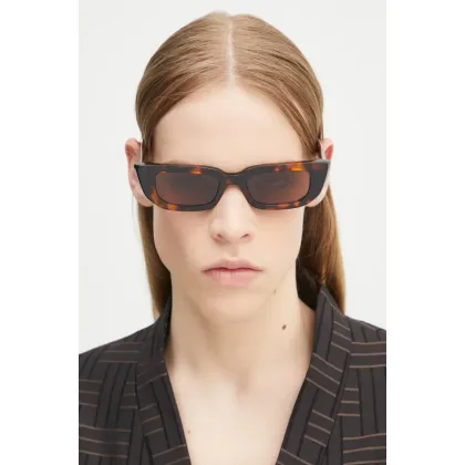 Zdjęcie AMBUSH okulary przeciwsłoneczne Nova Sunglasses damskie kolor brązowy 12115066