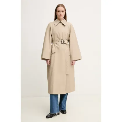 Zdjęcie Barbour trencz Barbour x Alexa Harley damski kolor beżowy przejściowy LSP0237SN11