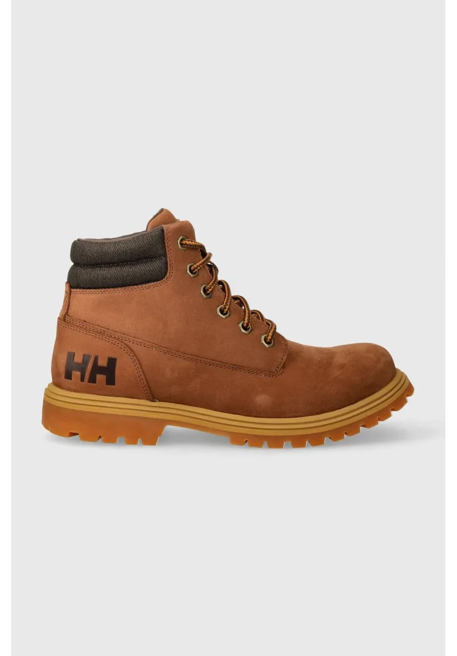 obrazek 1 Helly Hansen workery skórzane męskie kolor brązowy