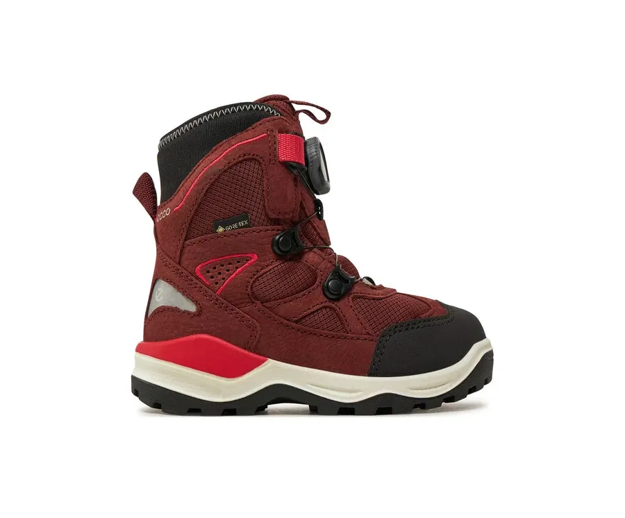 obrazek 1 ECCO Śniegowce Snow Mountain 71029261049 Czerwony
