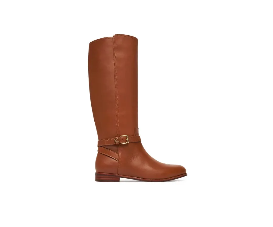 obrazek 1 LAUREN RALPH LAUREN Oficerki Brooke Tll 2 Bo Tal 802974383001 Brązowy