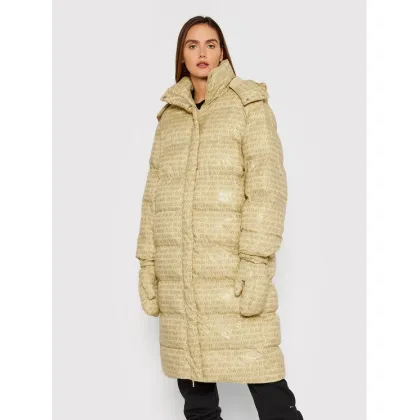 Zdjęcie ROTATE Kurtka zimowa Tina RT788 Beżowy Relaxed Fit