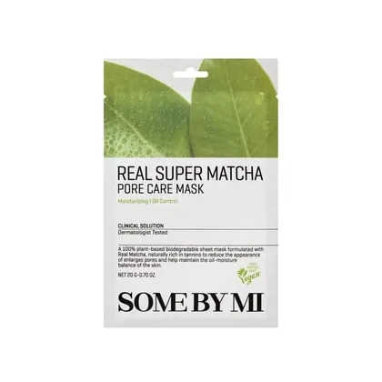 Zdjęcie Some By Mi Real Care Mask Super Matcha Pore Care Mask Maseczka w płacie 20 ml