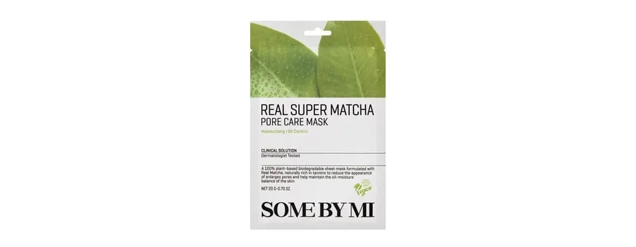 obrazek 1 Some By Mi Real Care Mask Super Matcha Pore Care Mask Maseczka w płacie 20 ml