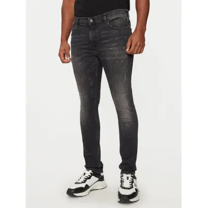 Zdjęcie KARL LAGERFELD Jeansy 265801 544832 Czarny Slim Fit