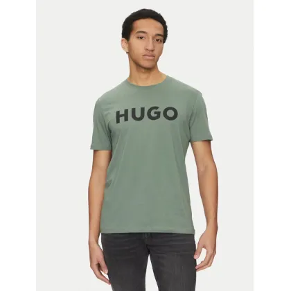 Zdjęcie HUGO T-Shirt Dulivio 50467556 Zielony Regular Fit