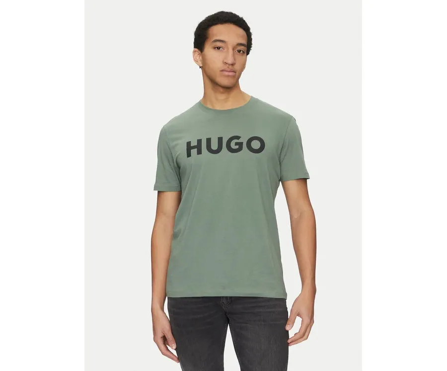 obrazek 1 HUGO T-Shirt Dulivio 50467556 Zielony Regular Fit