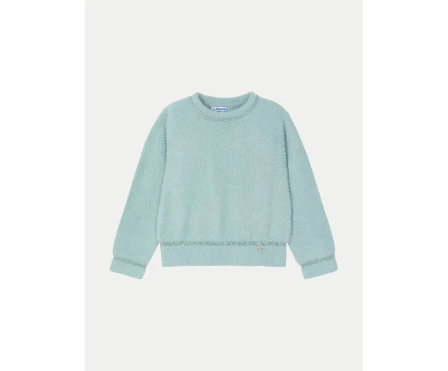 obrazek 1 Mayoral Sweter 4353 Zielony Regular Fit