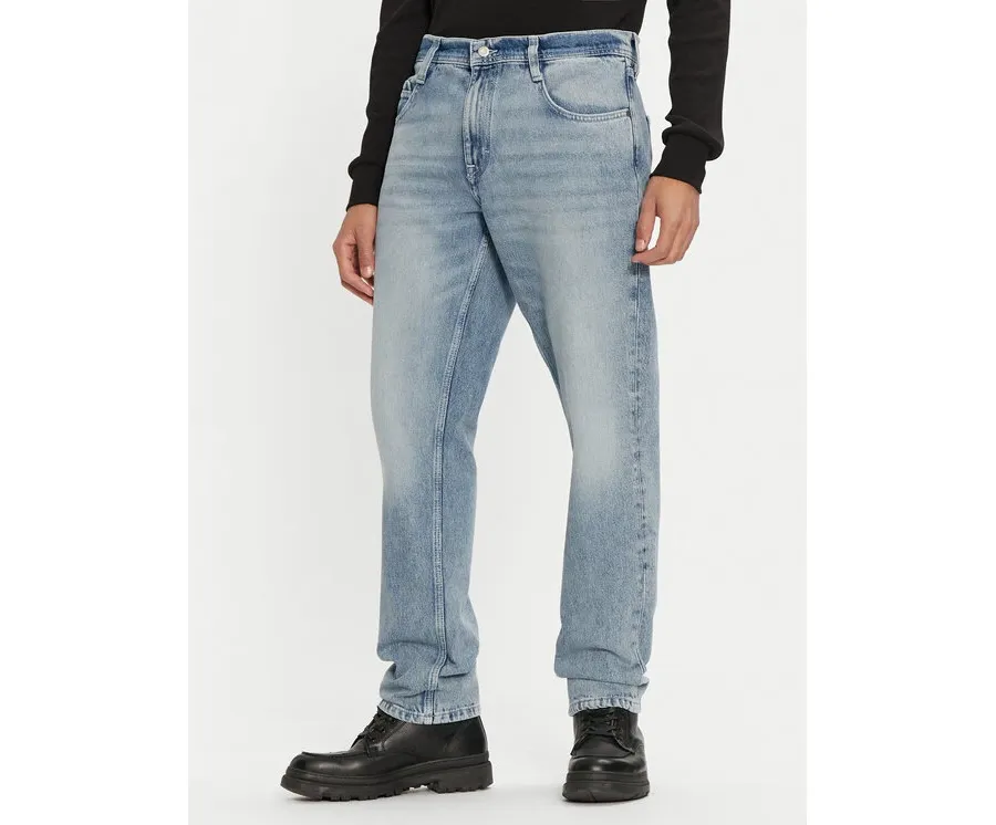obrazek 1 Mustang Jeansy Denver 1015522 Niebieski Straight Fit