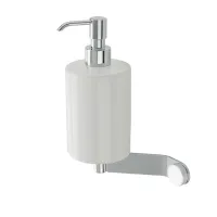 Picture A modern wall-mounted liquid soap dispenser for the bathroom - Stilhaus