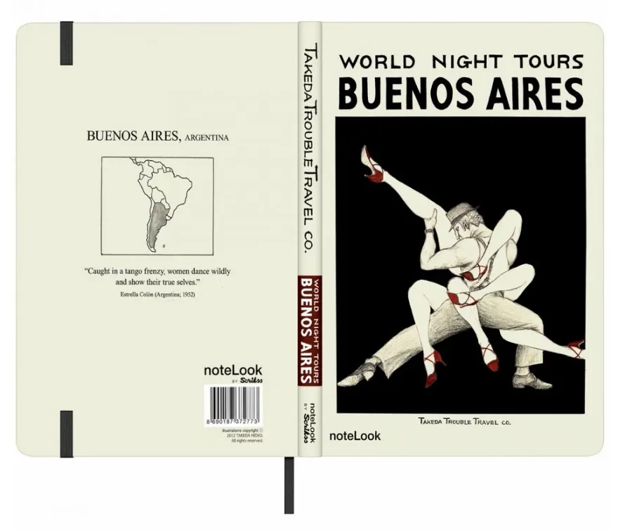obrazek 5 Prezentowy notes w linie Takeda Buenos Aires