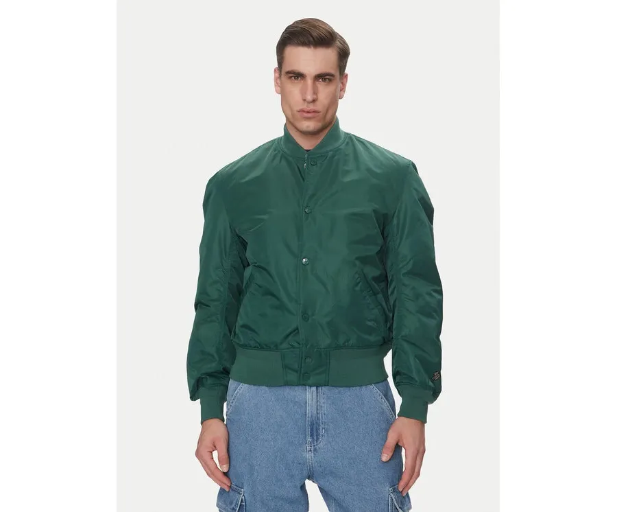obrazek 1 SCHOTT N.Y.C. Kurtka bomber Sporting Zielony Oversize