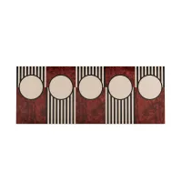 Picture A prestigious art deco headboard for a unique bedroom