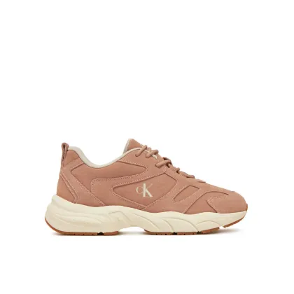 Zdjęcie Calvin Klein Jeans Sneakersy Retro Tennis Low Mg Mix Media Wn YW0YW01639 Różowy