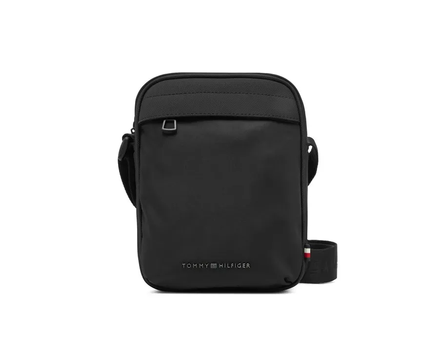 obrazek 1 Tommy Hilfiger Saszetka Th Repreve Mini Reporter AM0AM13185 Czarny