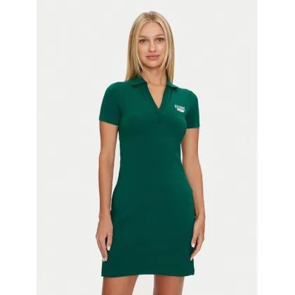 Zdjęcie Reebok Sukienka codzienna Cl Ae V Polo Dress 100076246 Zielony Regular Fit