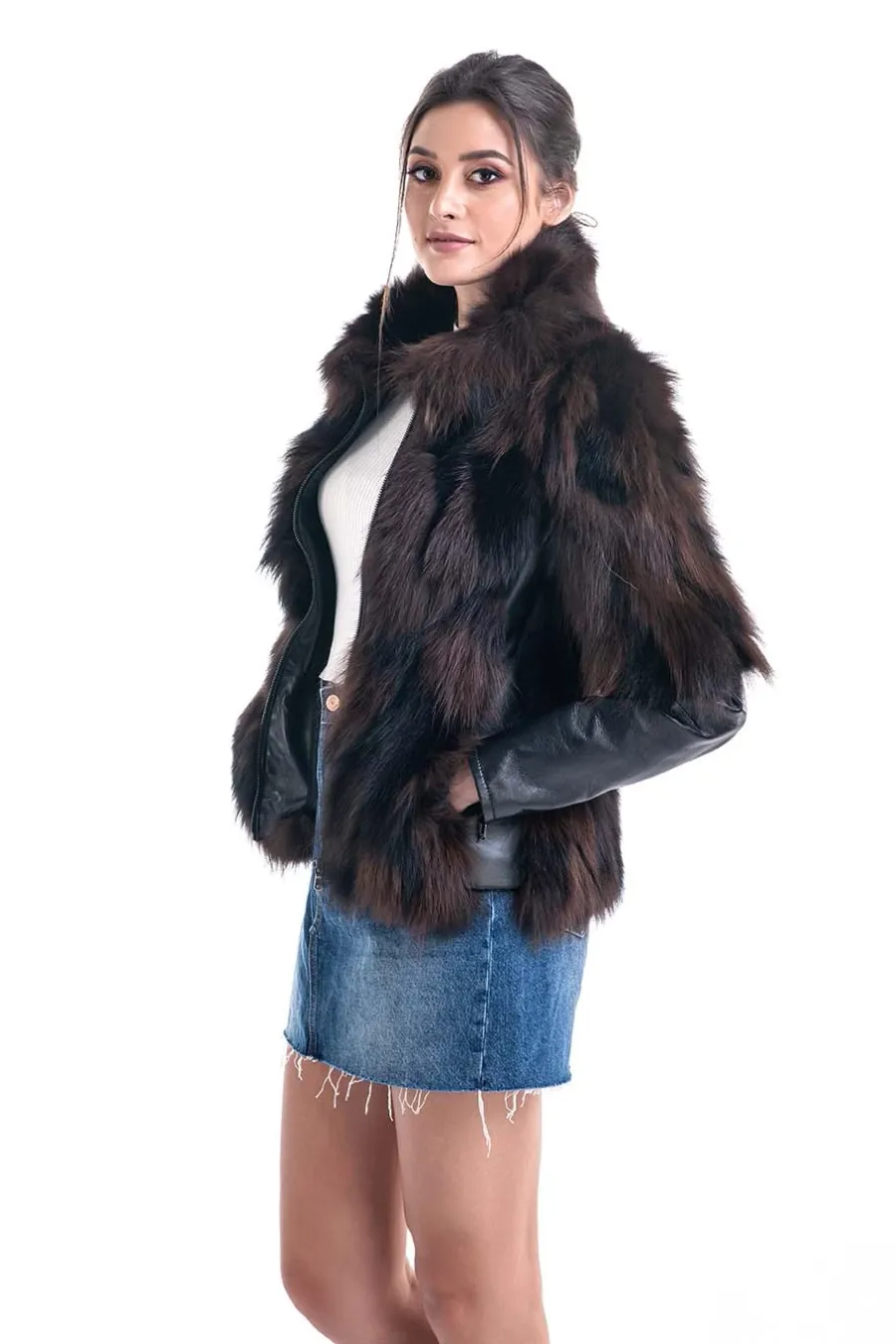 picture 7 Elegant women's fox jacket - A&A Vesa