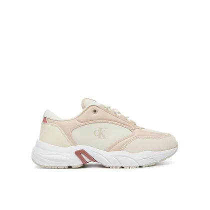 Zdjęcie Calvin Klein Jeans Sneakersy Retro Tennis Mg Mix YW0YW01743 Écru