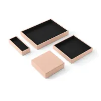 Picture A beautiful set of Atena leather accessories for your desk