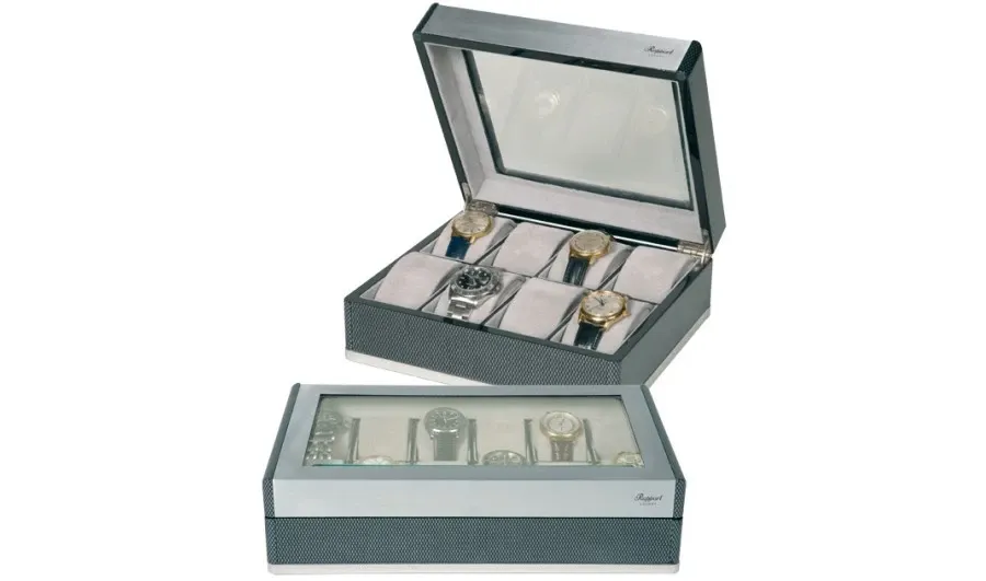 obrazek 1 Eleganckie pudełko na zegarki F3 Carbon Fibre Collector Boxes