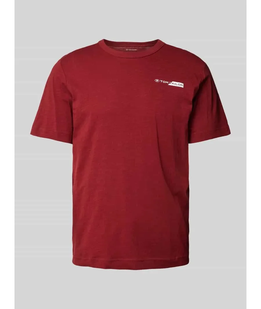 obrazek 1 T-shirt o kroju regular style z nadrukiem z logo