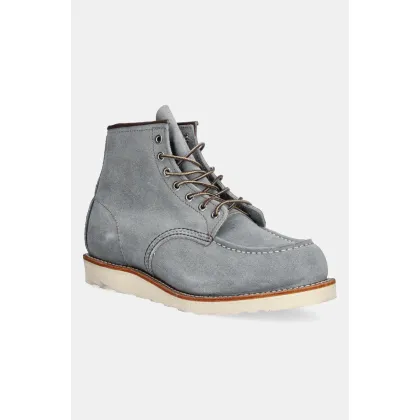 Zdjęcie Red Wing buty zamszowe 6-in Classic Moc męskie kolor niebieski 8800
