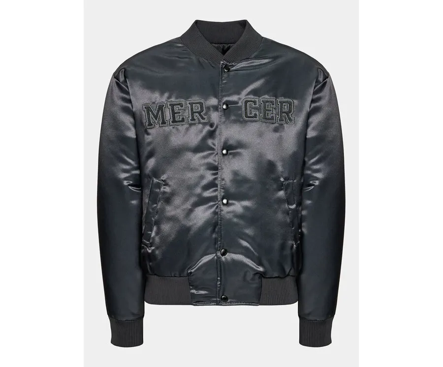 obrazek 1 Mercer Amsterdam Kurtka bomber Unisex The Varsity MEAP233003 Szary Classic Fit