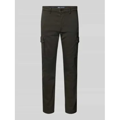 Zdjęcie Spodnie cargo o kroju tapered fit ze szlufkami na pasek model ‘Driver’