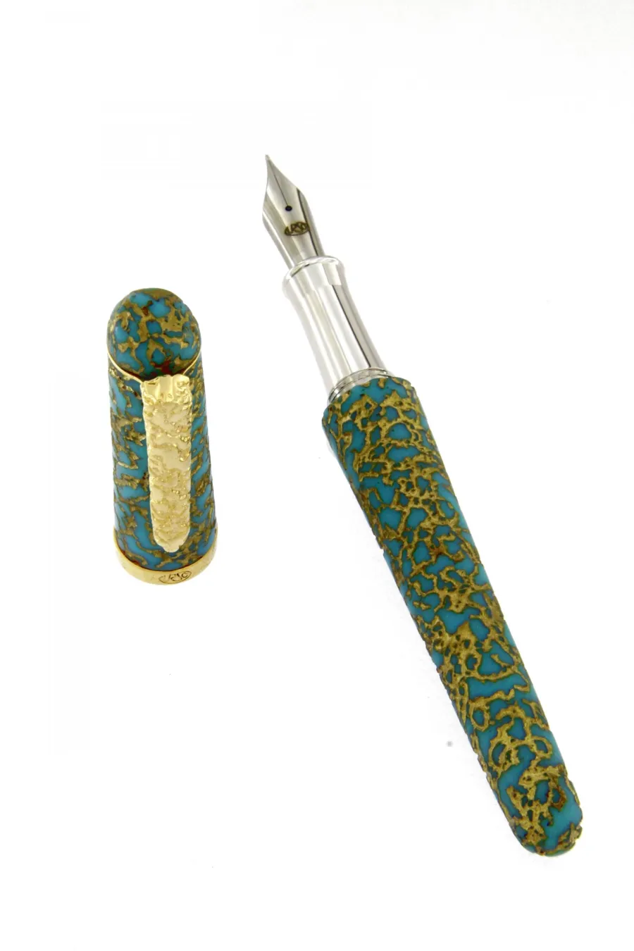 obrazek 4 Niepowtarzalne pióro wieczne Crisopea Turquoise - Urso