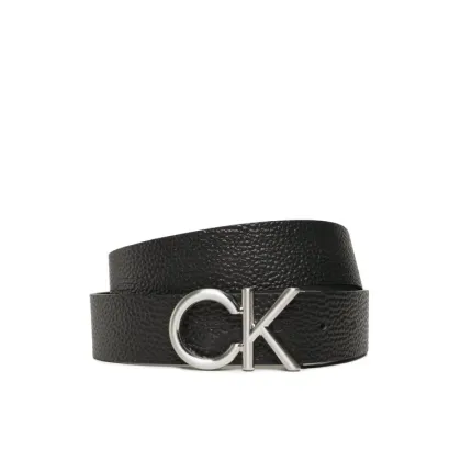 Zdjęcie Calvin Klein Pasek Męski Adj Ck Metal Bombe 35Mm K50K509956 Czarny