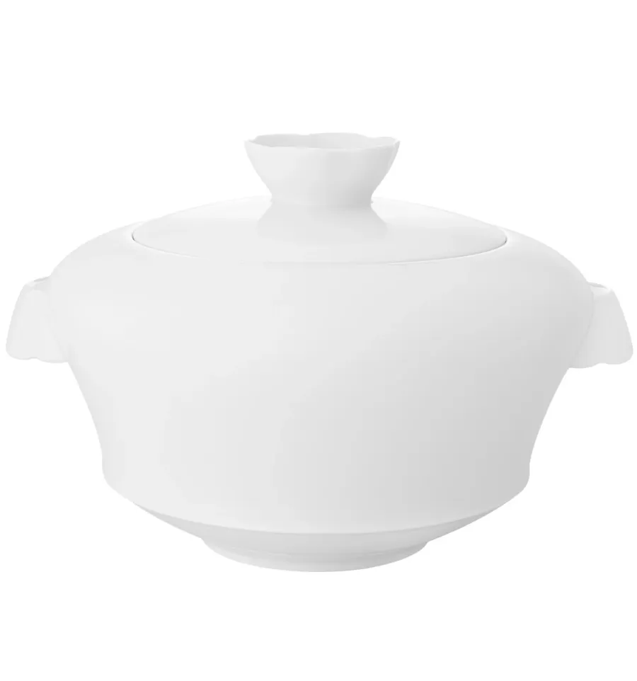 obrazek 1 Klasyczna waza z porcelany z eleganckiej kolekcji Crown White - Vista Alegre