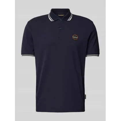 Zdjęcie Koszulka polo o kroju regular fit z naszywką logo model ‘MACAS’