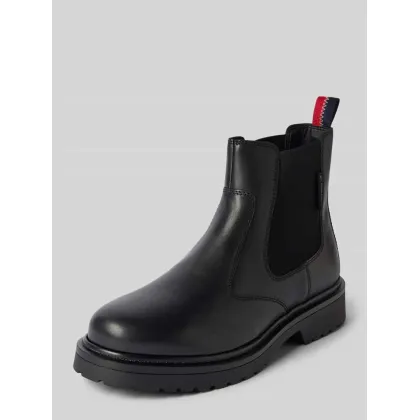 Zdjęcie Buty chelsea ze skóry z pętelką