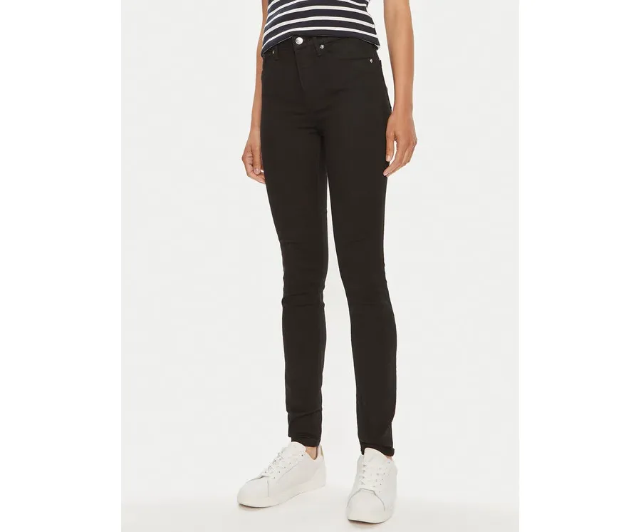 obrazek 1 Tommy Hilfiger Jeansy Como WW0WW43321 Czarny Skinny Fit