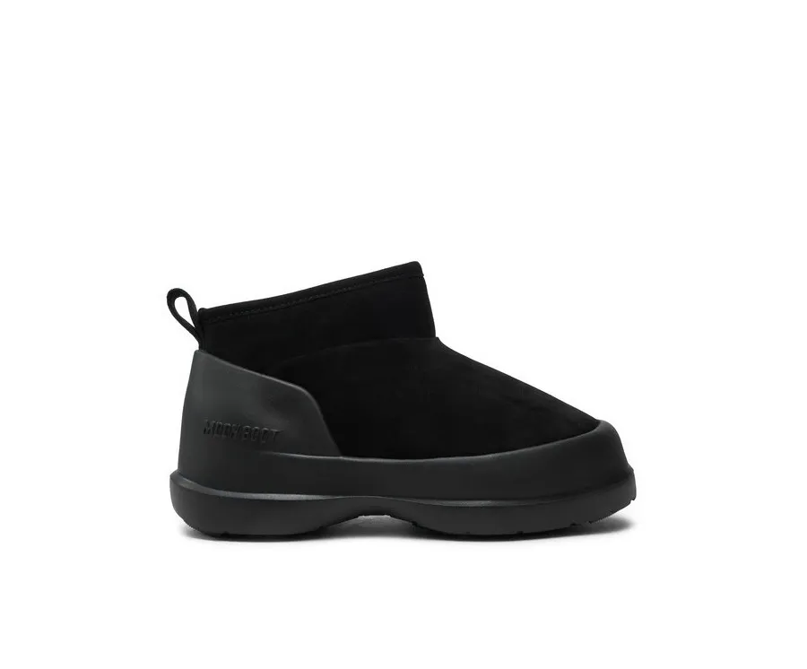 obrazek 1 Moon Boot Śniegowce Luna Low Suede Boot 80D2480040 Czarny